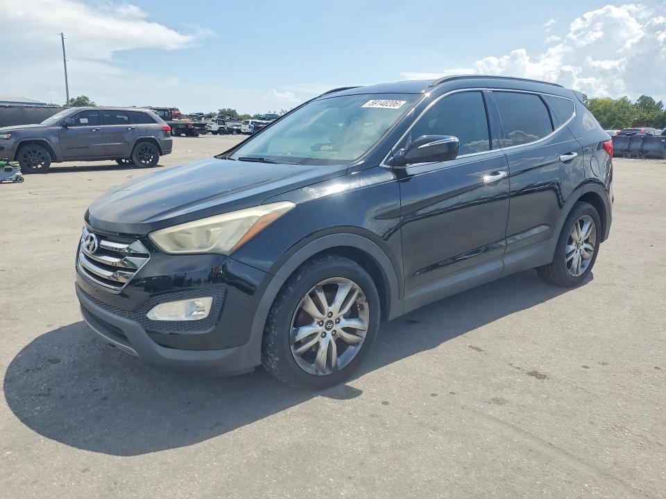 2013 Hyundai Santa fe VIN 5XYZU3LA0DG069157 COPART salvage auction — MINOR DENT/SCRATCHES, Fl - Certificate Of Title, sold $2,550 on 2026-07-14 (photo 1)