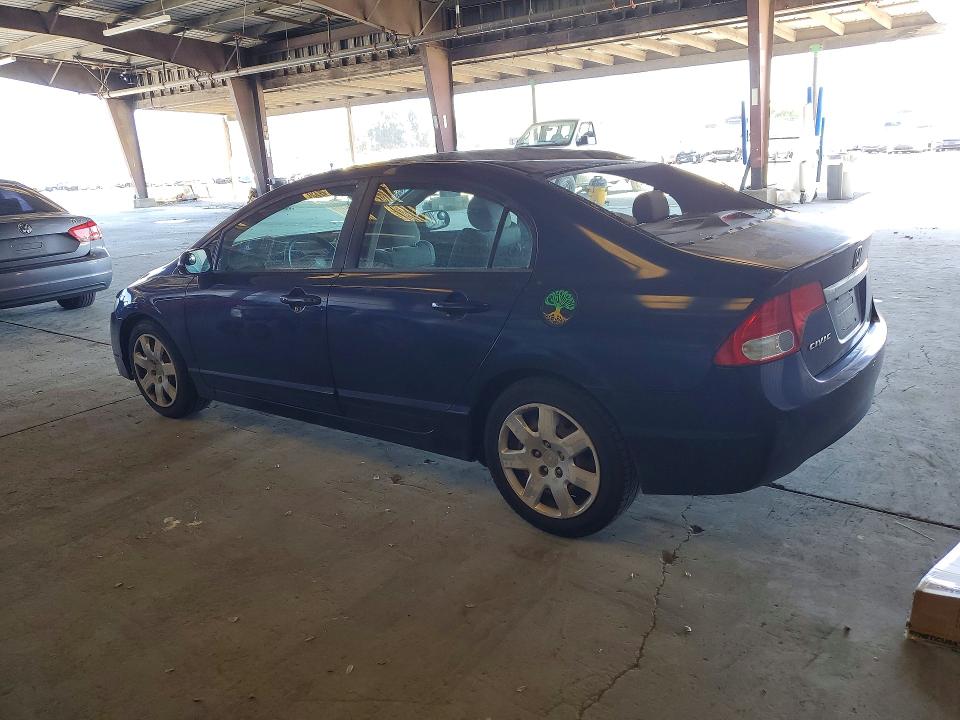 2010 Honda Civic VIN 2HGFA1F52AH588143 COPART salvage auction — ROOF, CA - SALVAGE CERTIFICATE, sold $825 on 2026-07-09 (photo 2)