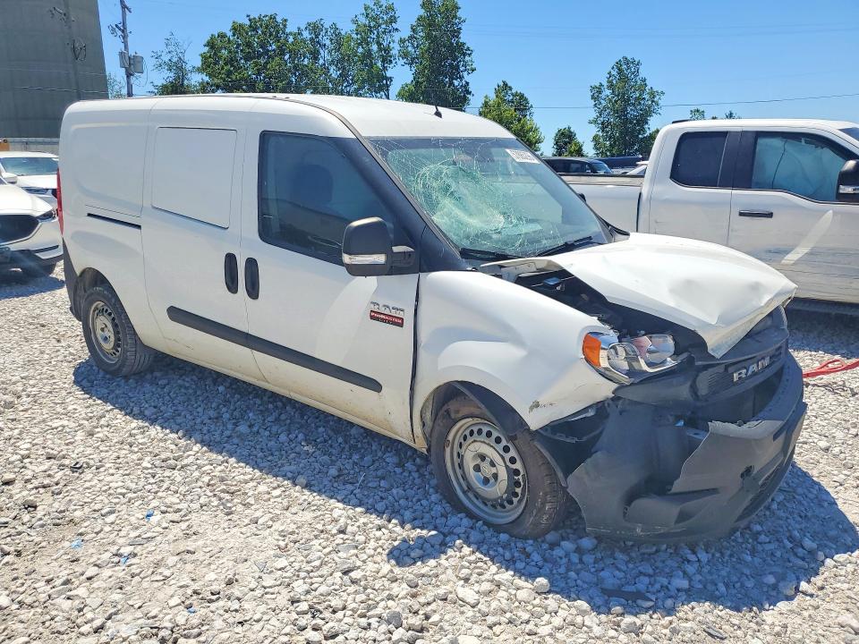 2019 Ram Promaster city VIN ZFBHRFAB6K6M58222 COPART salvage auction — FRONT END, Mi - Certificate Of Title, sold $525 on 2026-07-13 (photo 4)