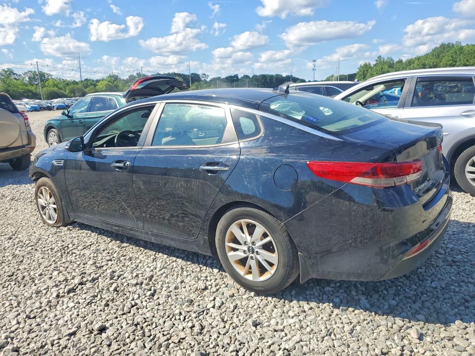 2017 Kia Optima VIN 5XXGT4L37HG131701 COPART salvage auction — FRONT END, Ma - Certificate Of Title, sold $625 on 2026-07-16 (photo 2)