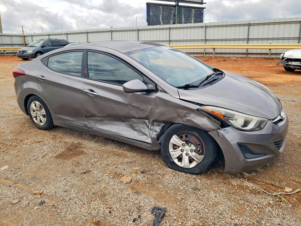 2016 Hyundai VIN KMHDH4AE1GU646139 COPART salvage auction — FRONT END, VA - CERTIFICATE OF TITLE, sold $2,000 on 2026-07-06 (photo 4)