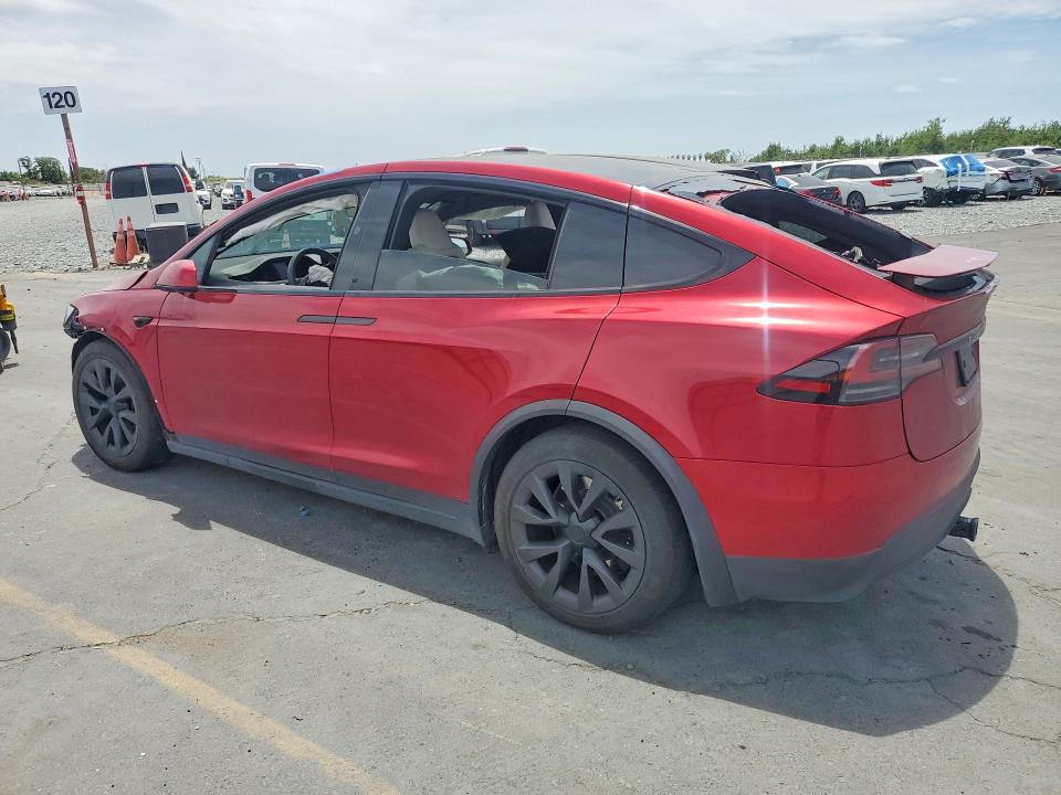 2023 Tesla VIN 7SAXCAE52PF423905 COPART salvage auction — FRONT END, Ca - Salvage Certificate, sold $10,100 on 2026-07-27 (photo 2)