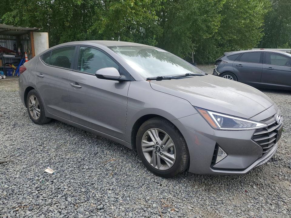 2020 Hyundai Elantra VIN KMHD84LF0LU105826 COPART salvage auction — VANDALISM, Az - Cert Of Title - Salvage, sold $3,950 on 2026-07-06 (photo 4)