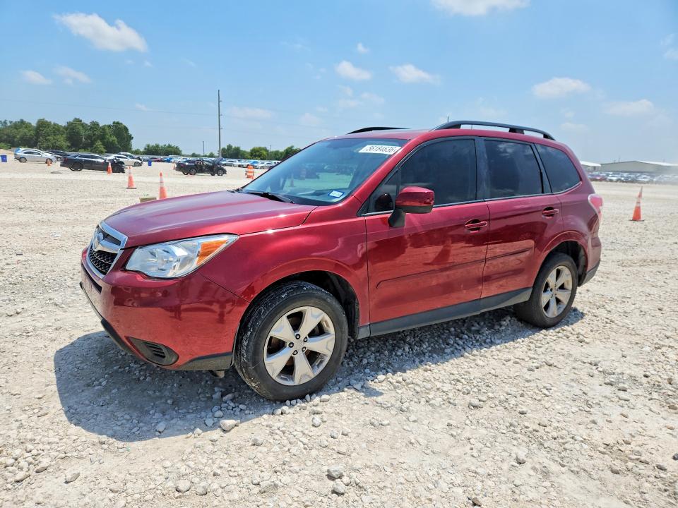 2016 Subaru VIN JF2SJADCXGH492405 COPART salvage auction — REAR END, Tx - Salvage Vehicle Title, sold $600 on 2026-07-23 (photo 1)