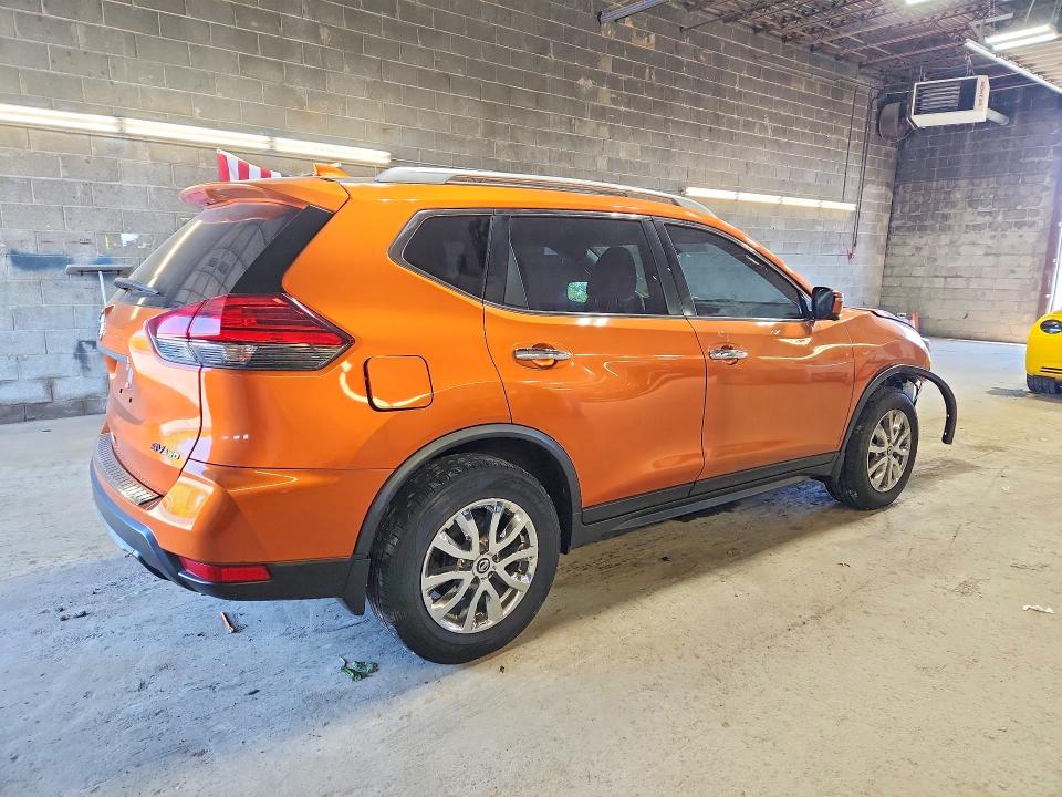 2017 Nissan Rogue VIN JN8AT2MV8HW024427 COPART salvage auction — FRONT END, Ny - Mv-907A Salvage Certificate, sold $1,400 on 2026-07-06 (photo 3)