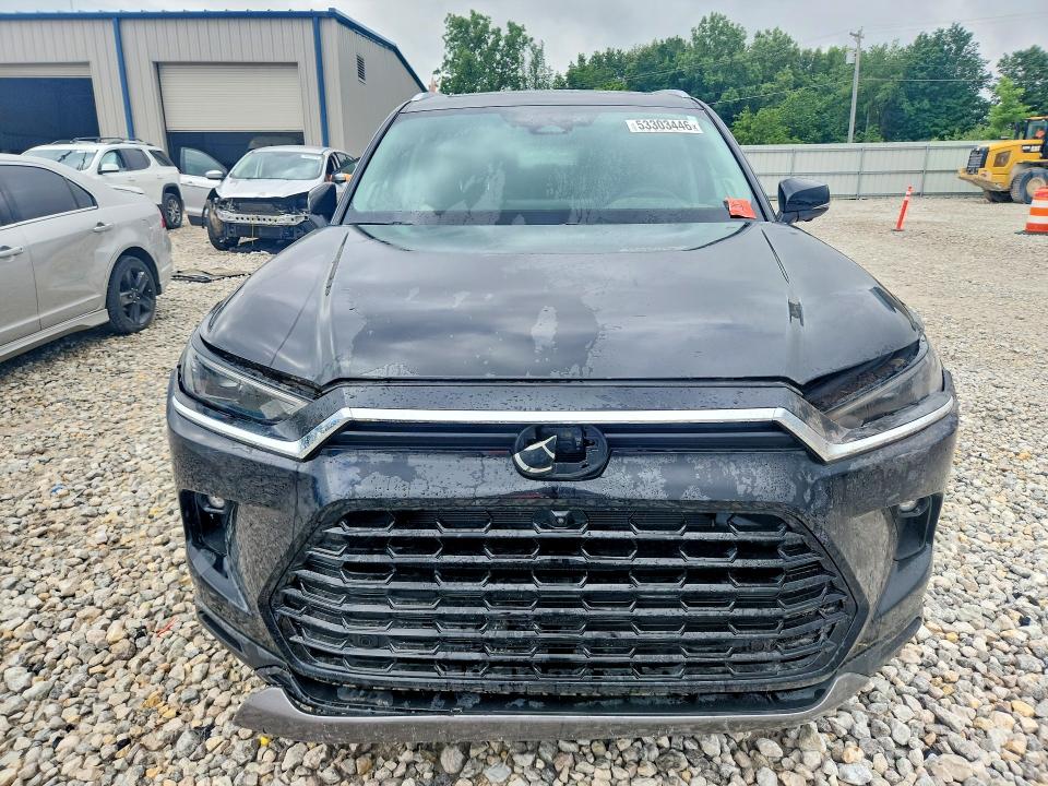 2025 Toyota Highlander VIN 5TDAAAB54SS081195 COPART salvage auction — FRONT END, MI - CERT OF TITLE-FLOOD VEHICLE, sold $4,650 on 2026-07-23 (photo 5)