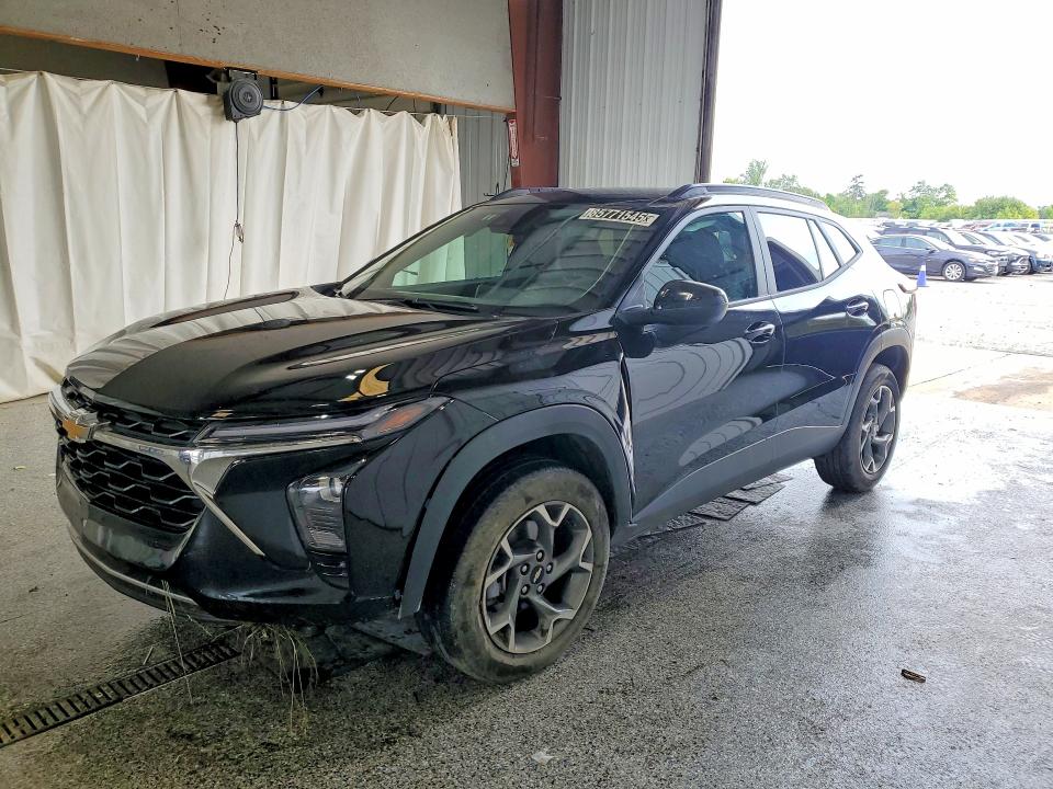 2025 Chevrolet Trax VIN KL77LHEP3SC172631 COPART salvage auction — SIDE, NJ - CERTIFICATE OF TITLE (P), sold $12,300 on 2026-07-20 (photo 1)