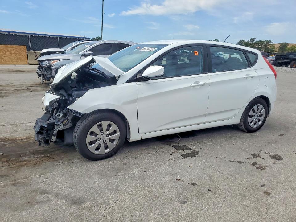 2015 Hyundai VIN KMHCT5AE7FU224164 COPART salvage auction — FRONT END, Fl - Cert Of Title Slvg Rebuildable, sold $15 on 2026-07-30 (photo 1)
