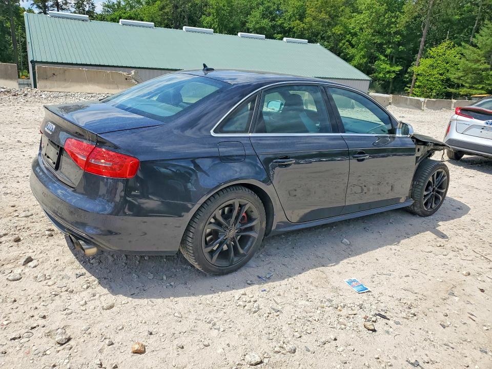 2014 Audi S4 VIN WAUBGAFL3EA141686 COPART salvage auction — FRONT END, MA - CERT OF TITLE-RECONSTRCTD COLL, sold $875 on 2026-07-15 (photo 3)