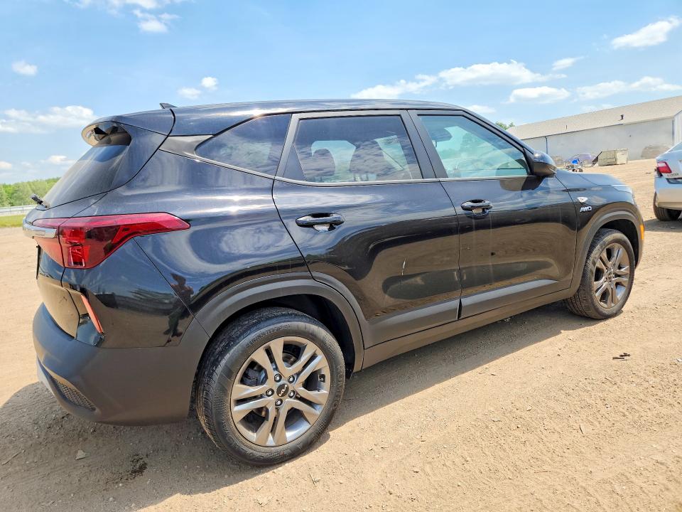 2022 Kia Seltos VIN KNDEPCAA4N7319488 COPART salvage auction — HAIL, Oh - Cert Of Title-Salvage, sold $8,200 on 2026-07-16 (photo 3)