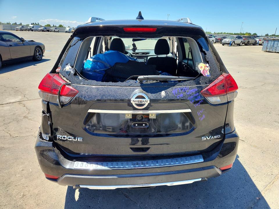 2017 Nissan Rogue VIN KNMAT2MV4HP594429 COPART salvage auction — SIDE, Ca - Salvage Certificate, sold $525 on 2026-07-20 (photo 6)