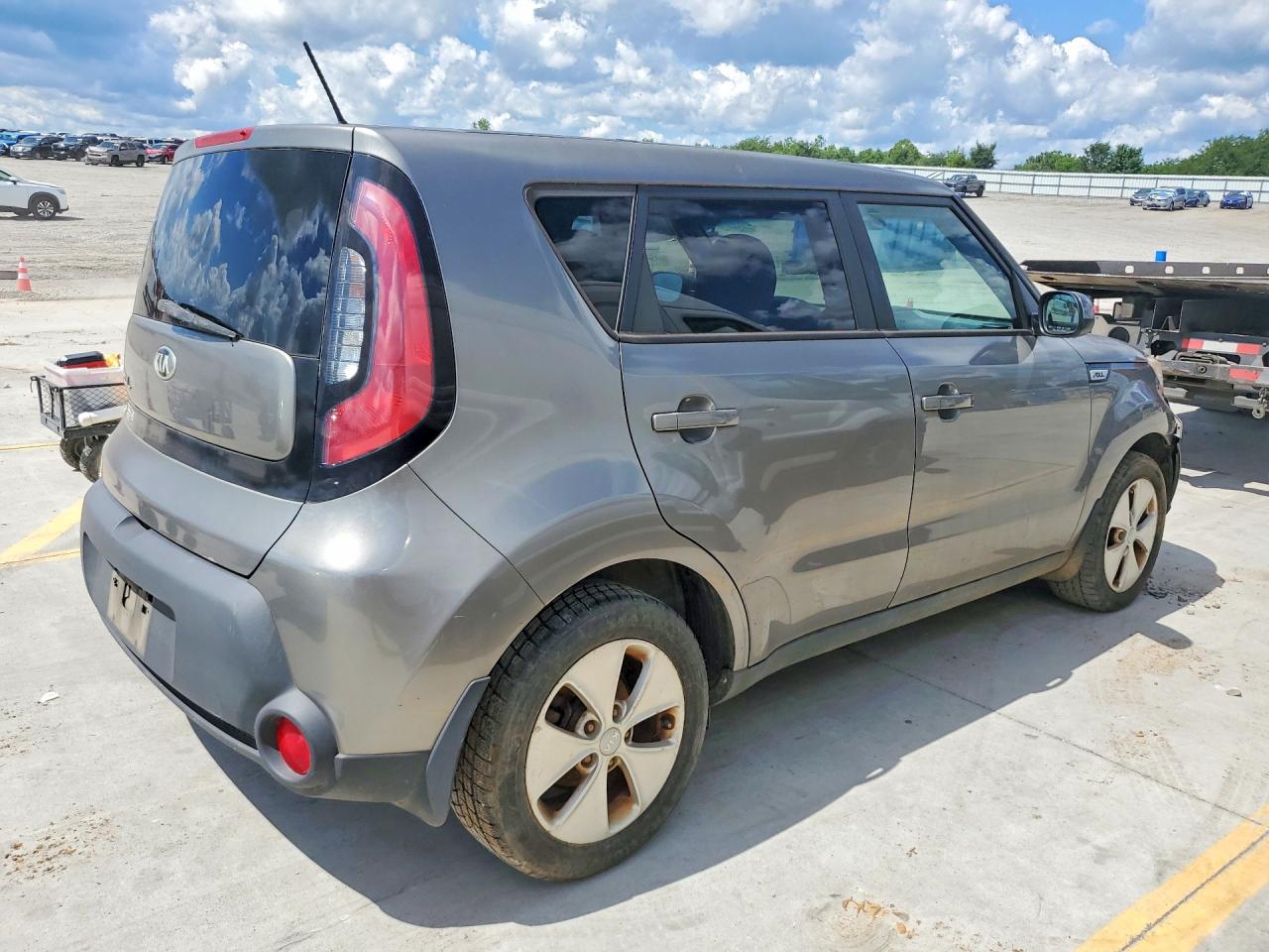 2015 Kia Soul VIN KNDJN2A22F7212447 COPART salvage auction — Front End, TN - CERTIFICATE OF TITLE, sold $825 on 2026-07-09 (photo 3)