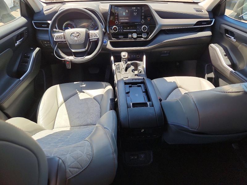 2022 Toyota Highlander VIN 5TDAARAH9NS516999 COPART salvage auction — SIDE, Pa - Certificate Of Salvage, sold $18,900 on 2026-07-31 (photo 8)