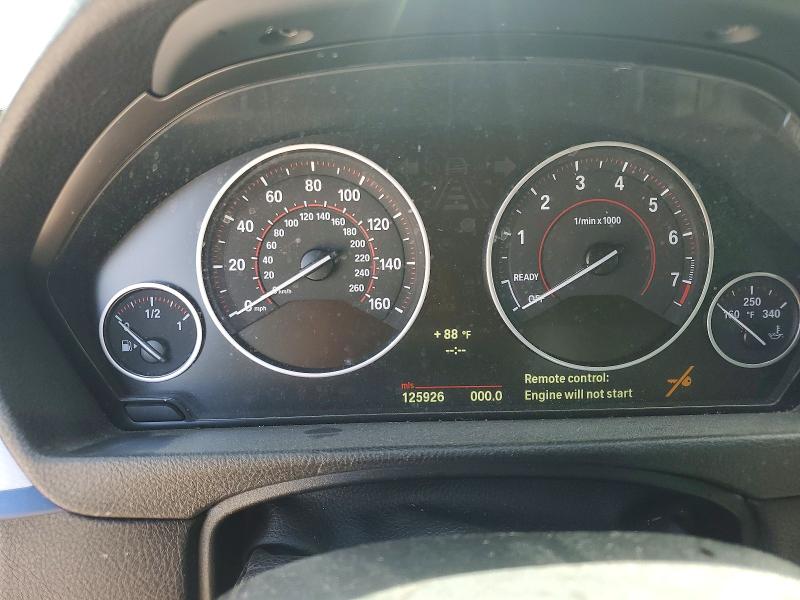 2013 BMW VIN WBA3A9G59DNP37686 COPART salvage auction — FRONT END, UT - CERTIFICATE OF TITLE, sold $2,150 on 2026-07-28 (photo 9)