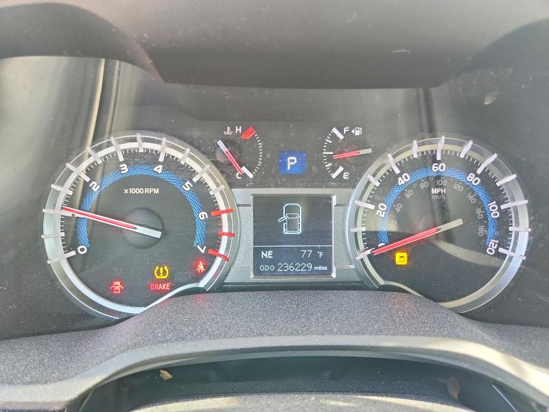 2018 Toyota 4runner VIN JTEBU5JRXJ5504904 COPART salvage auction — FRONT END, Va - Cert Of Title - Salvage, sold $12,600 on 2026-07-15 (photo 9)