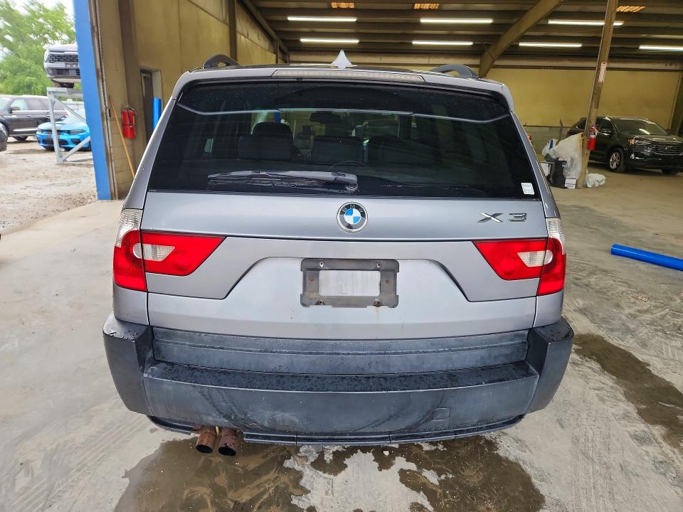 2005 BMW X3 VIN WBXPA73455WC47690 COPART salvage auction — FRONT END, Va - Cert Of Title - Salvage, sold $150 on 2026-07-21 (photo 6)