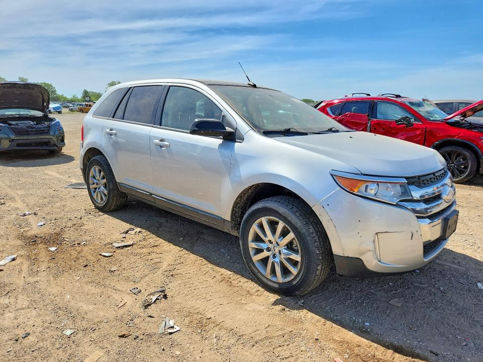 2013 Ford Edge VIN 2FMDK3JC6DBB63550 COPART salvage auction — REAR END, Il - Salvage Certificate, sold $875 on 2026-07-09 (photo 4)