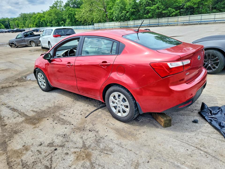 2013 Kia Rio VIN KNADM4A30D6114263 COPART salvage auction — FRONT END, PA - CERTIFICATE OF SALVAGE, sold $375 on 2026-07-02 (photo 2)