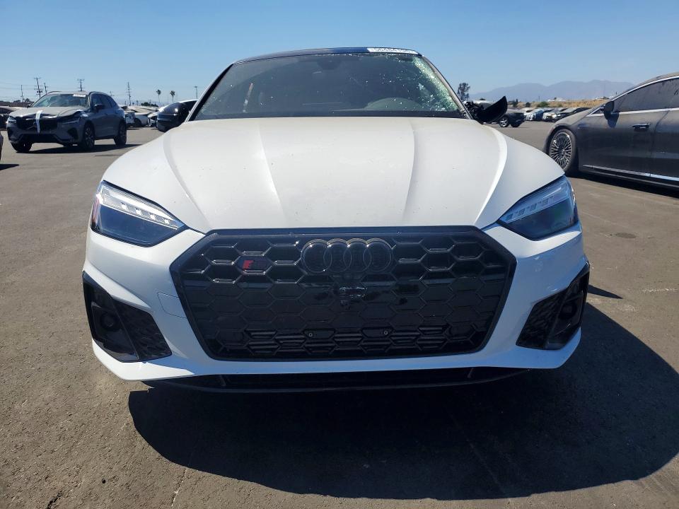 2025 Audi Rs5 VIN WAUC4DF5XSA001212 COPART salvage auction — SIDE, Ca - Salvage Certificate, sold $8,700 on 2026-07-27 (photo 5)