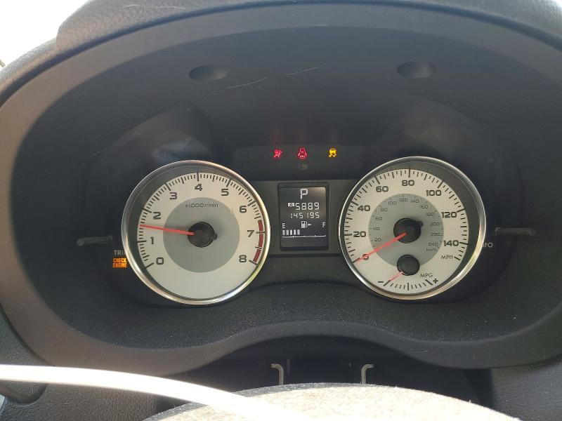 2012 Subaru Impreza VIN JF1GJAH63CH015744 COPART salvage auction — FRONT END, Ny - Mv-907A Salvage Certificate, sold $325 on 2026-07-14 (photo 9)