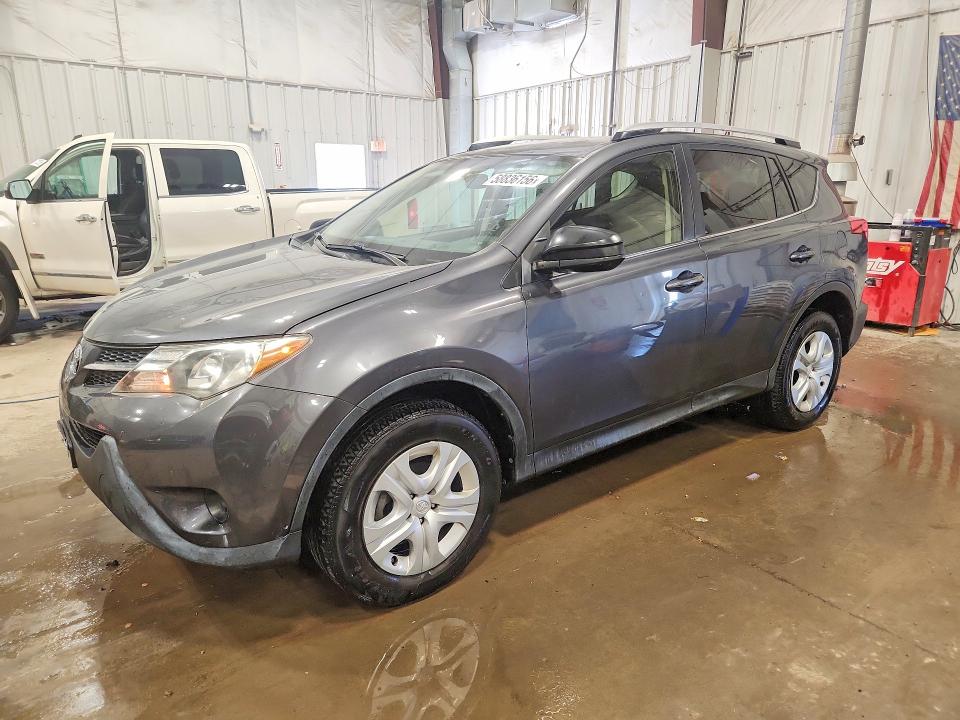 2015 Toyota Rav 4 VIN JTMBFREV2FD119802 COPART salvage auction — HAIL, Wi - Certificate Of Title, sold $3,700 on 2026-07-27 (photo 1)