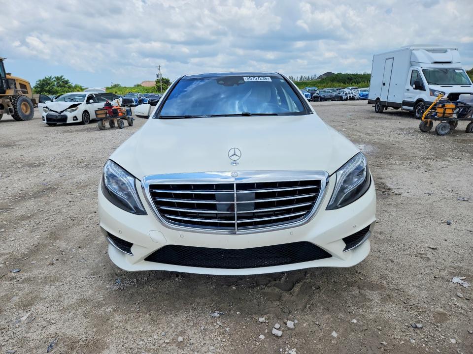 2015 Mercedes-benz S-klasse VIN WDDUG8CB1FA140947 COPART salvage auction — SIDE, Fl - Cert Of Title Slvg Rebuildable, sold $7,000 on 2026-07-02 (photo 5)