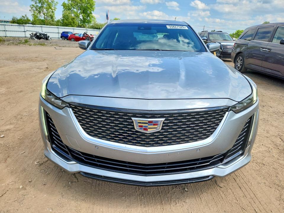 2024 Cadillac Ct5 VIN 1G6DT5RK2R0101468 COPART salvage auction — HAIL, Oh - Cert Of Title-Salvage, sold $15,300 on 2026-07-02 (photo 5)