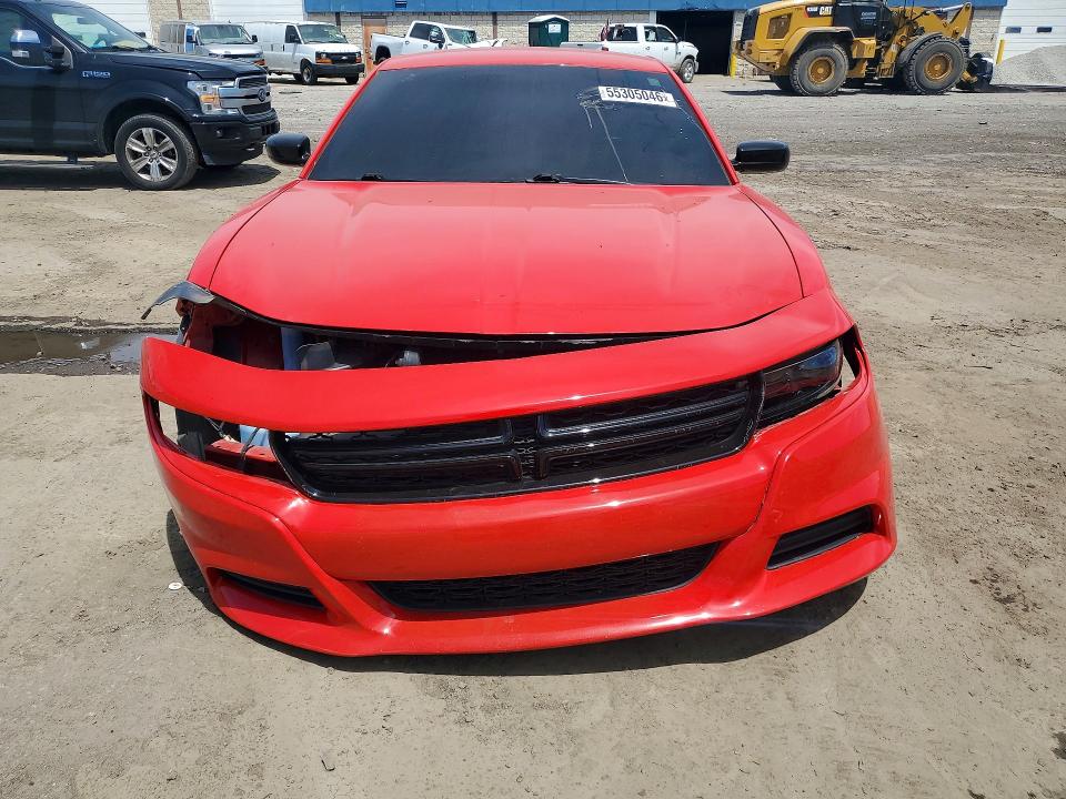 2023 Dodge Charger VIN 2C3CDXBG5PH530933 COPART salvage auction — FRONT END, MI - CERTIFICATE OF TITLE, sold $5,800 on 2026-07-02 (photo 5)