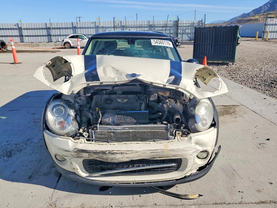 2012 Mini Cooper VIN WMWSU3C54CT367568 COPART salvage auction — FRONT END, Ut - Salvage Certificate, sold $350 on 2026-07-20 (photo 5)