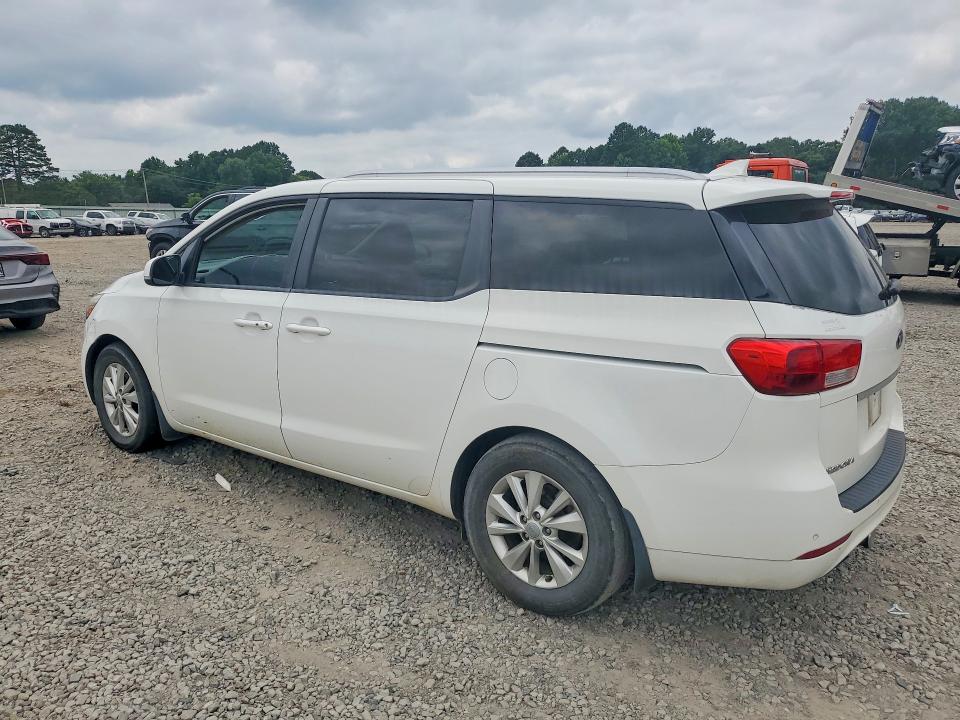 2017 Kia SEDONA VIN KNDMB5C18H6323007 COPART salvage auction — MECHANICAL, Ar - Certificate Of Title, sold $1,050 on 2026-07-20 (photo 2)