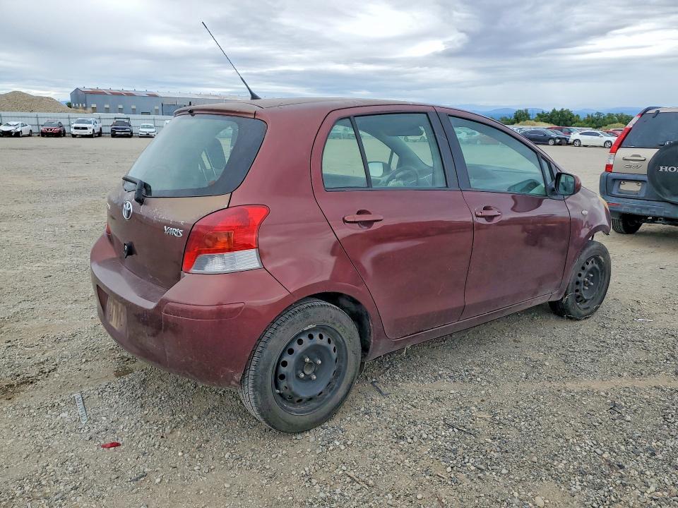 2010 Toyota Yaris VIN JTDKT4K39A5294498 COPART salvage auction — FRONT END, Ca - Acq Bos - Post Sale - Salvage, sold $525 on 2026-07-10 (photo 3)
