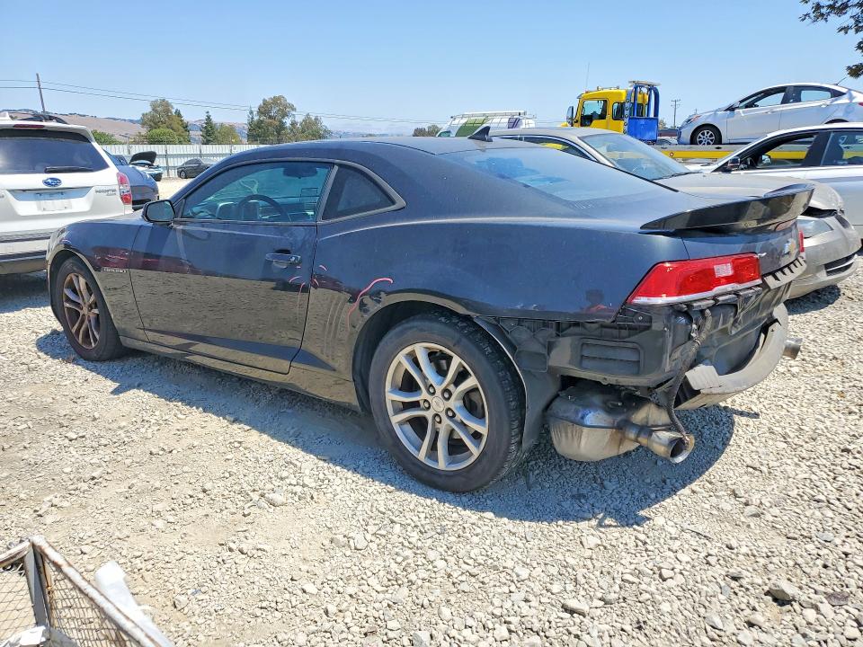 2014 Chevrolet Camaro VIN 2G1FA1E30E9256550 COPART salvage auction — REAR END, Ca - Salvage Certificate, sold $2,550 on 2026-07-09 (photo 2)