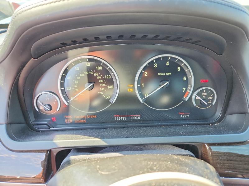 2013 BMW 7er VIN WBAYF8C58DD139716 COPART salvage auction — MECHANICAL, CT - CERT OF TITLE-REBUILT, sold $475 on 2026-07-24 (photo 9)