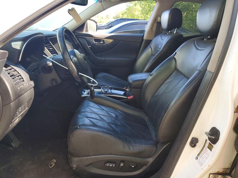 2010 Infiniti Fx35 VIN JN8AS1MW8AM850783 COPART salvage auction — FRONT END, On - Permit No Brand - Unfit, sold $400 on 2026-07-02 (photo 7)