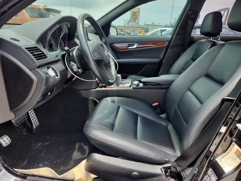 2011 Mercedes-benz C class VIN WDDGF5EB8BR185276 COPART salvage auction — WATER/FLOOD, La - Cert Of Title-Salvage Flood, sold $450 on 2026-07-15 (photo 7)
