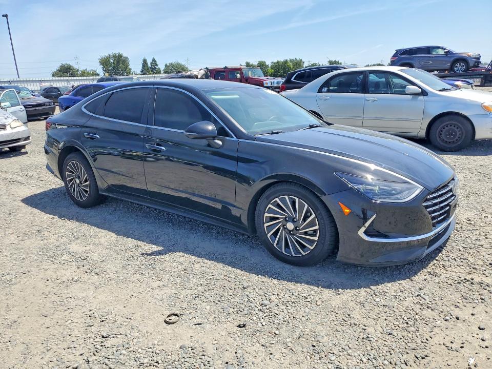 2021 Hyundai VIN KMHL54JJ9MA017419 COPART salvage auction — FRONT END, Ca - Salvage Certificate, sold $7,000 on 2026-07-09 (photo 4)