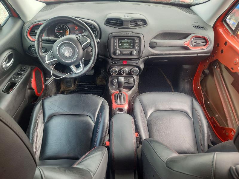 2017 Jeep Renegade VIN ZACCJBCB2HPF63902 COPART salvage auction — FRONT END, Mi - Certificate Of Title, sold $2,850 on 2026-07-16 (photo 8)