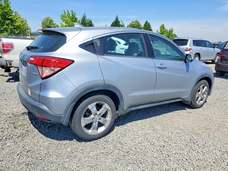2017 Honda Hr-v VIN 3CZRU6H31HM707480 COPART salvage auction — SIDE, Or - Salvage Title Certificate, sold $4,500 on 2026-08-04 (photo 3)