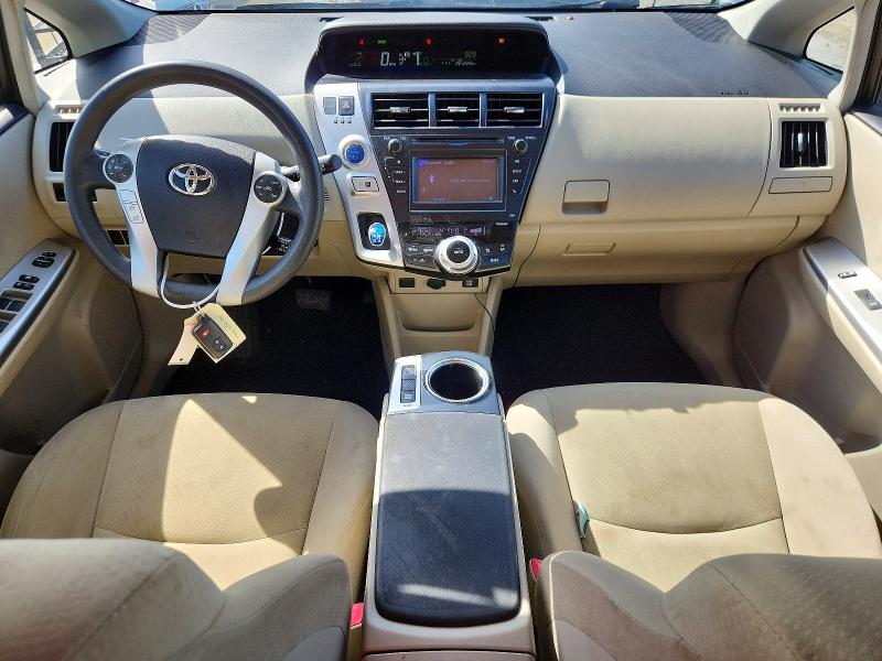 2012 Toyota Prius VIN JTDZN3EU6C3166872 COPART salvage auction — FRONT END, Il - Salvage Certificate, sold $2,000 on 2026-07-20 (photo 8)