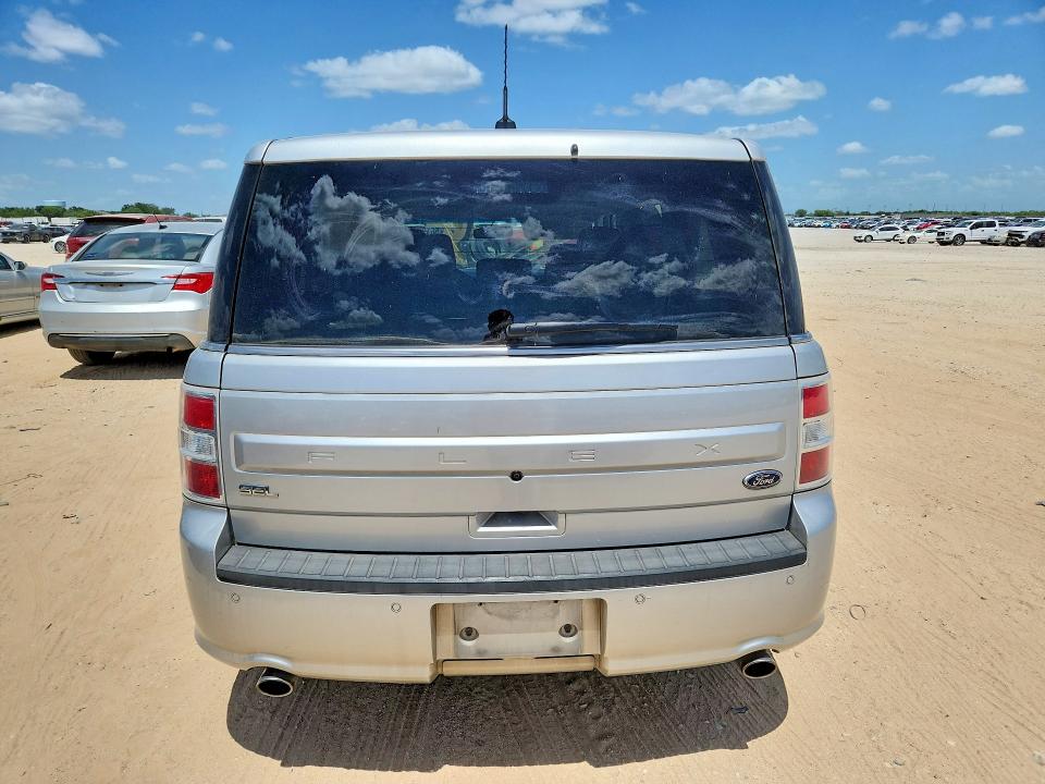 2018 Ford Flex VIN 2FMGK5C83JBA16759 COPART salvage auction — MECHANICAL, Tx - Certificate Of Title, sold $775 on 2026-07-28 (photo 6)