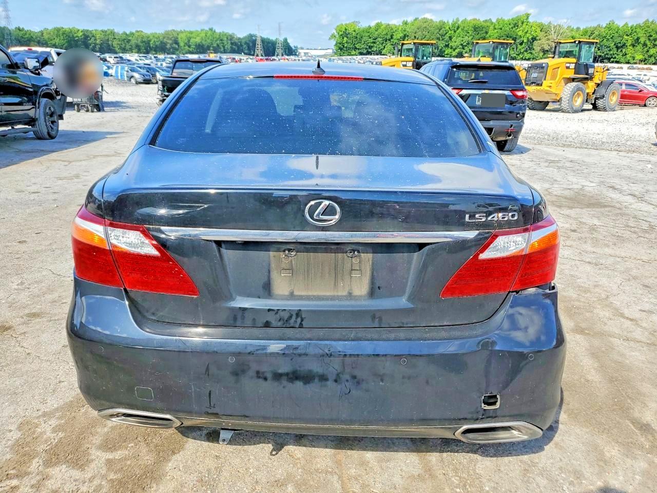 2012 Lexus LS 460 VIN JTHBL5EF5C5112065 COPART salvage auction — Front End, TN - SALVAGE CERTIFICATE, sold $1,750 on 2026-07-09 (photo 6)