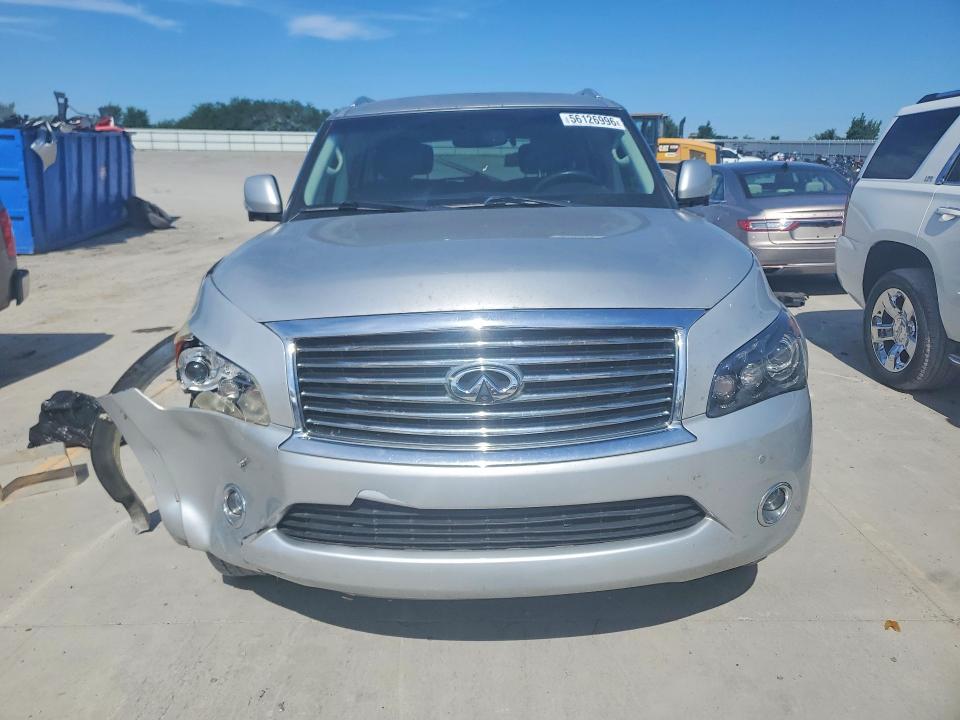 2011 Infiniti Qx56 VIN JN8AZ2NE3B9003830 COPART salvage auction — FRONT END, Ky - Cert Of Title-Salvage, sold $825 on 2026-07-09 (photo 5)