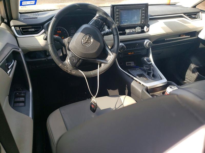 2019 Toyota Rav4 VIN JTMC1RFV2KD512372 COPART salvage auction — ALL OVER, TX - SALVAGE VEHICLE TITLE, sold $8,600 on 2026-07-07 (photo 8)
