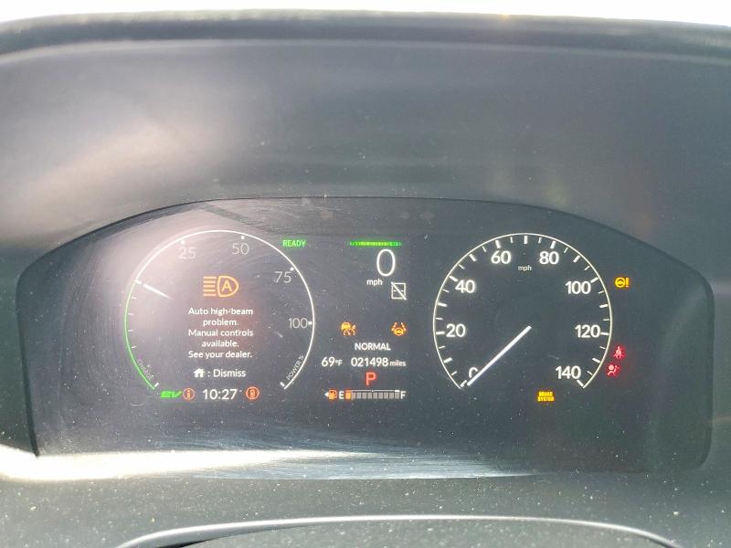 2025 Honda Cr-v VIN 7FARS6H93SE072679 COPART salvage auction — FRONT END, Ca - Salvage Certificate, sold $12,700 on 2026-07-27 (photo 9)