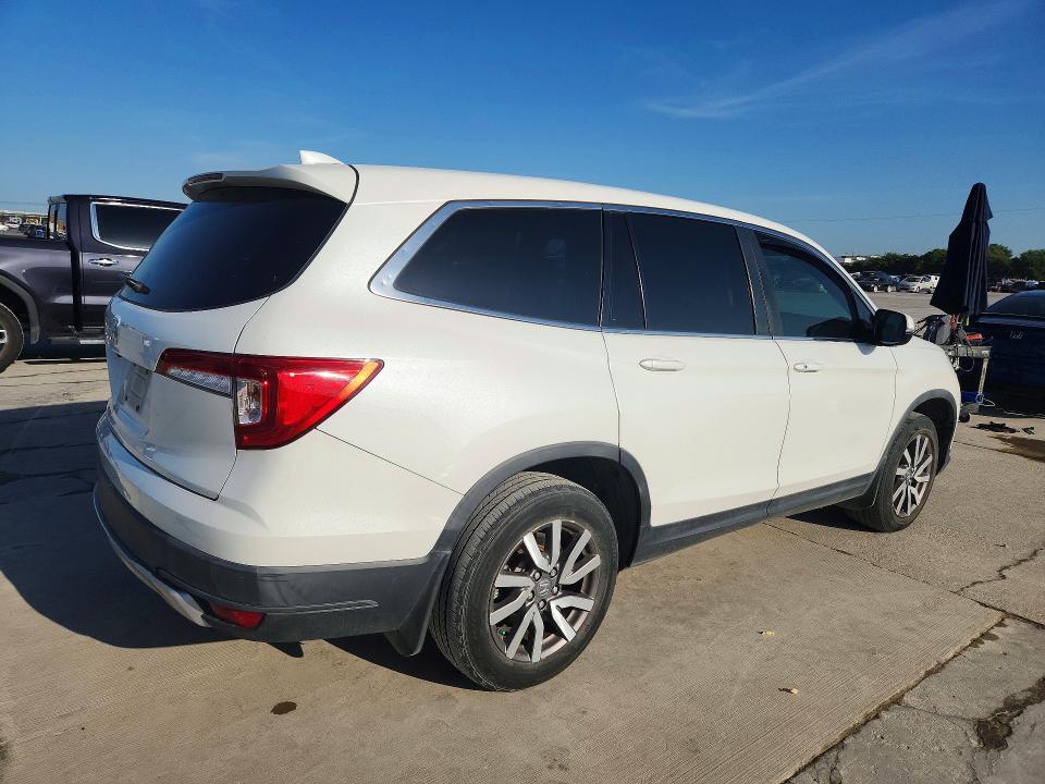 2021 Honda Pilot VIN 5FNYF5H55MB021044 COPART salvage auction — HAIL, TX - CERT OF TITLE-REBUILT SALVAGE, sold $8,200 on 2026-07-23 (photo 3)