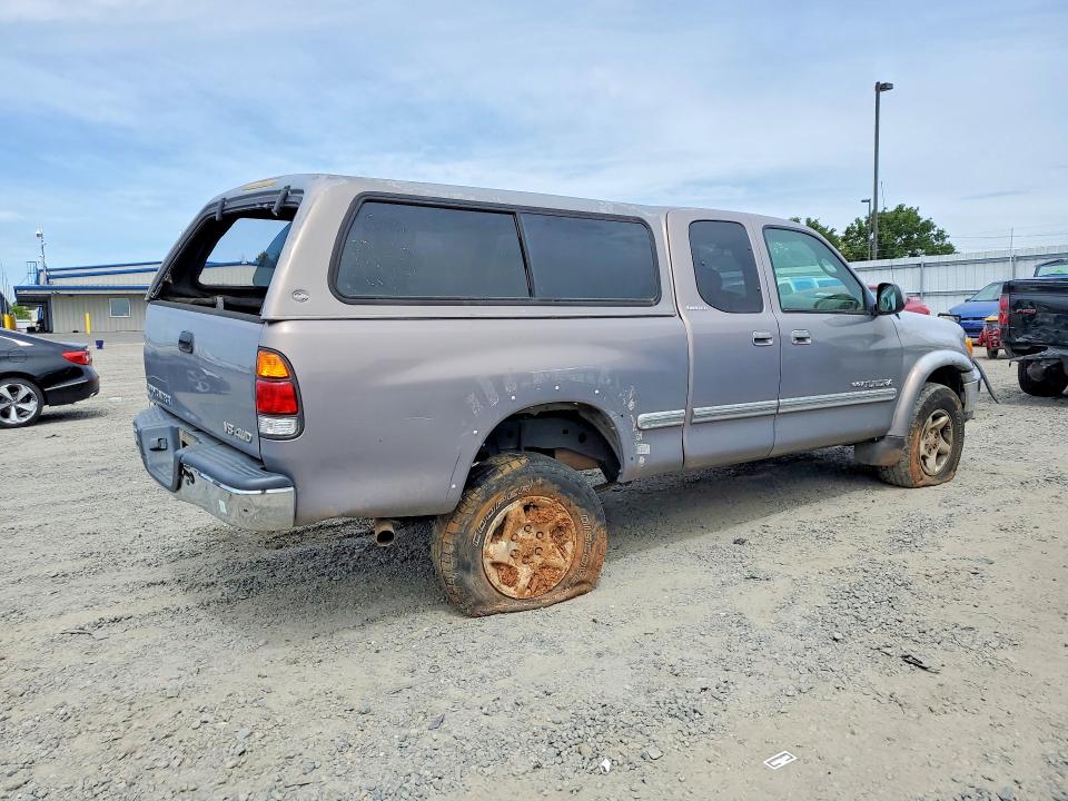 2000 Toyota Tundra VIN 5TBBT4816YS014846 COPART salvage auction — REAR END, Ca - Salvage Certificate, sold $1,550 on 2026-07-07 (photo 3)