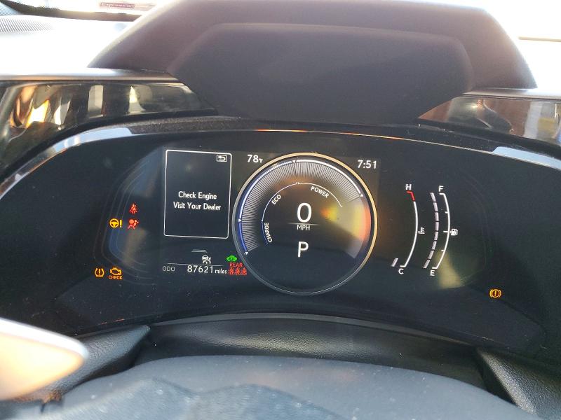 2023 Lexus Nx VIN JTJAKCEZ9P5006753 COPART salvage auction — SIDE, Co - Public - Salvage Title, sold $275 on 2026-07-28 (photo 9)