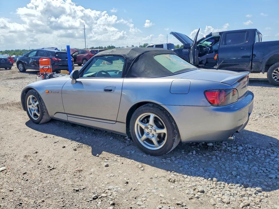 2000 Honda VIN JHMAP1144YT003936 COPART salvage auction — FRONT END, Tx - Certificate Of Title, sold $12,100 on 2026-07-13 (photo 2)