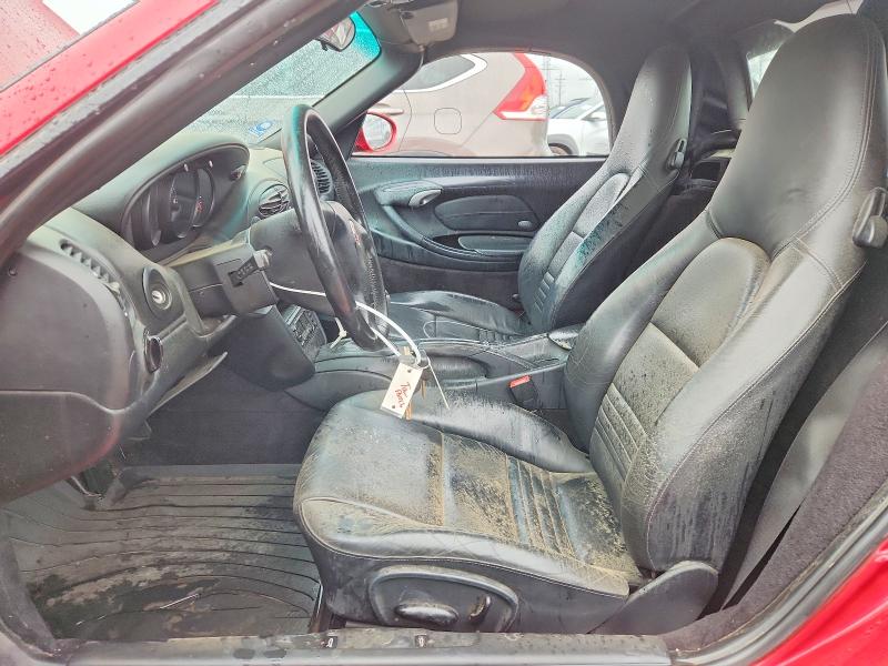 2001 Porsche Boxster VIN WP0CA29871U621728 COPART salvage auction — MINOR DENT/SCRATCHES, Il - Certificate Of Title, sold $5,900 on 2026-07-02 (photo 7)