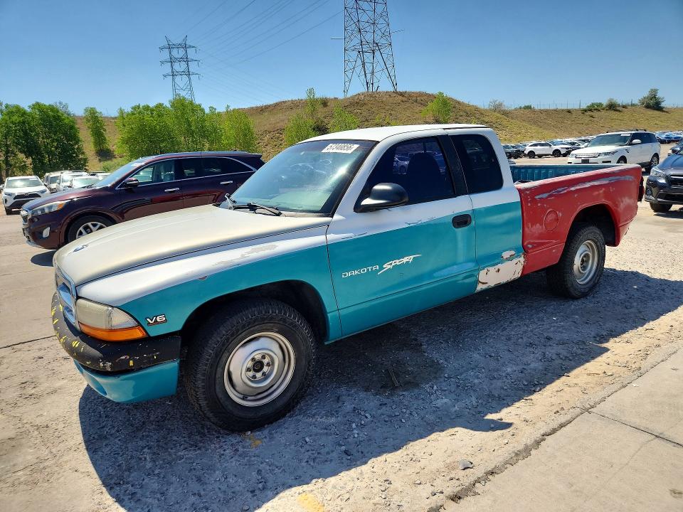 1997 Dodge Dakota VIN 1B7GL23XXVS151045 COPART salvage auction — REAR END, Co - Salvage Title, sold $350 on 2026-07-22 (photo 1)